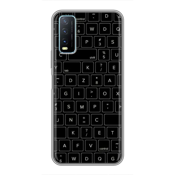 Чехол с рисунком «Клавиатура» для Vivo Y20 Чехол с рисунком «Клавиатура» для Vivo Y20