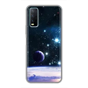 Чохол (ТПУ) з планетами на ViVO Y20 (Космічний вид)