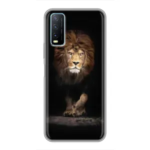 Чехол с картинкой на ViVO Y20 (Красивый Лев)