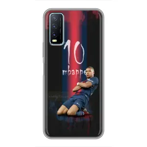 Чехол (TPU) с Футболистом на ViVO Y20 (MBAPPE 10)
