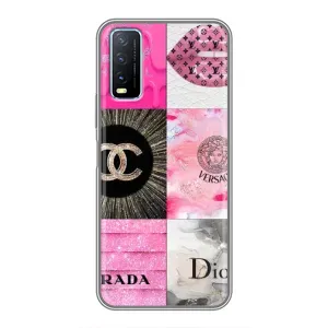 Чехол (Dior, Prada, YSL, Chanel) для ViVO Y20 (Модница)