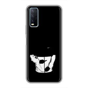 Силиконовый Чехол на ViVO Y20 с картинкой Nike (Nike стиль)