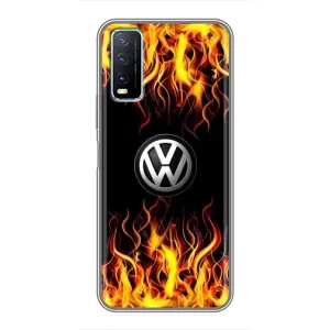 Чохол "Фольксваген" для ViVO Y20 (Вогняний Лого)