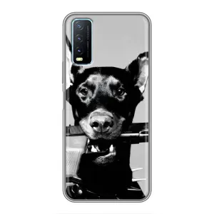 Чохол ДОБЕРМАН для ViVO Y20 (Небезпечний доберман)