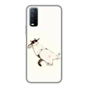 Чохол на тематику: Коти для Vivo Y20 (Відпочинок)