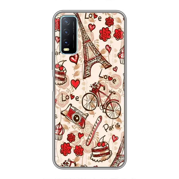 Чехол с рисунком «Париж мечта» для Vivo Y20 Чехол с рисунком «Париж мечта» для Vivo Y20