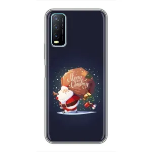 Чехол Санта Клаус для ViVO Y20 (Подарки от Санты)