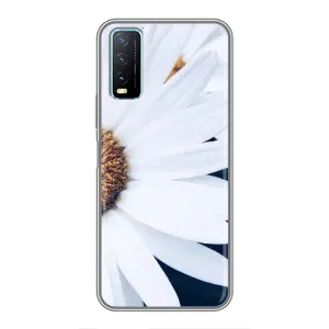 Чохол з ромашками на ViVO Y20 (Пів ромашки)