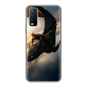 Чехол дракон Беззубик для ViVO Y20 (Полет Беззубика)