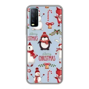 Чехол Санта Клаус для ViVO Y20 (Рождественский)