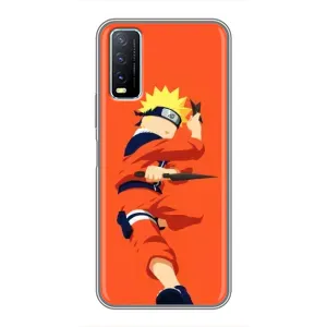 Чехлы с принтом Наруто на ViVO Y20 (Силуэт Наруто)