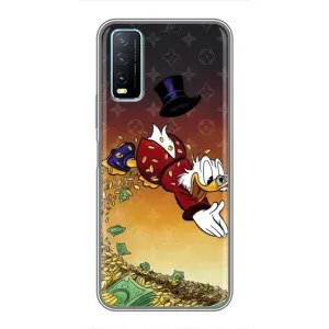 Силиконовый чехол для ViVO Y20 (Скрудж Луи Виттон)