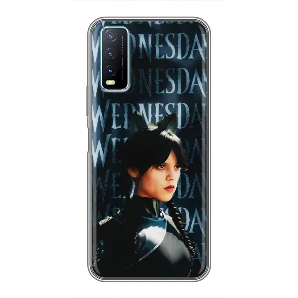 Чехол с рисунком «Уэнздей с ушками» для Vivo Y20 Чехол с рисунком «Уэнздей с ушками» для Vivo Y20