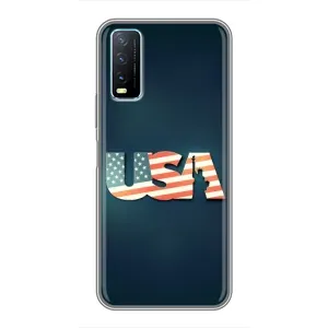Чохол Прапор USA для ViVO Y20 (USA)