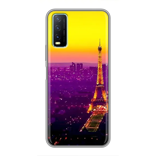 Чехол с рисунком «Яркая башня» для Vivo Y20 Чехол с рисунком «Яркая башня» для Vivo Y20