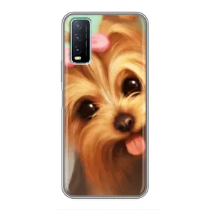 Чохол (ТПУ) Милі песики для ViVO Y20 (Йоркширський тер'єр)
