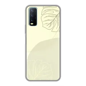Чохол квітковий дизайн для ViVO Y20 (Зелений фон)