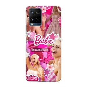 Силиконовый Чехол Барби Фильм на Vivo Y21 / Y21s (Барби)
