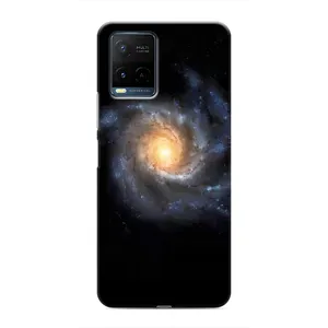 Чехлы КОСМОС для Vivo Y21 / Y21s (Черная дыра)