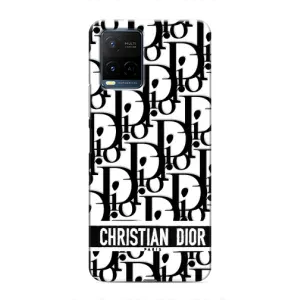Чехол (Dior, Prada, YSL, Chanel) для Vivo Y21 / Y21s (Christian Dior)