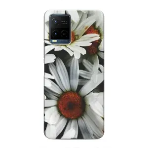 Чохол з ромашками на Vivo Y21 / Y21s (Квіти Ромашки)