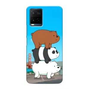 Чехлы с Пандами на Vivo Y21 / Y21s (Друзья)