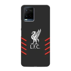 Силиконовые Чехлы принт Футбол на Vivo Y21 / Y21s (Эмблема Liverpool)