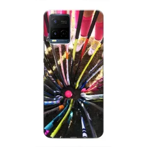 Чехлы с принтом Спортивная тематика для Vivo Y21 / Y21s (Флорбол)