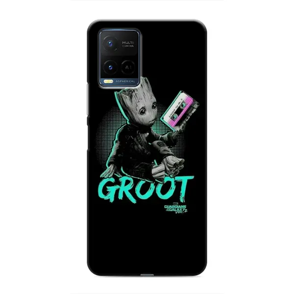 Чехол с рисунком «Groot» для Vivo Y21 / Y21s Чехол с рисунком «Groot» для Vivo Y21 / Y21s