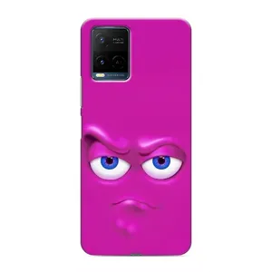 Силиконовые Чехлы (смешные стикеры) для Vivo Y21 / Y21s (Хитрая мордочка)