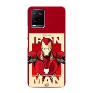 Чехол Супергерой Железный человек на Vivo Y21 / Y21s (Iron man)