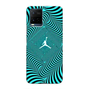 Силиконовый Чехол Nike Air Jordan на Виво Y21 (Jordan)