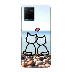 Силиконовые Чехлы Любимому человеку для Vivo Y21 / Y21s (Котейки)