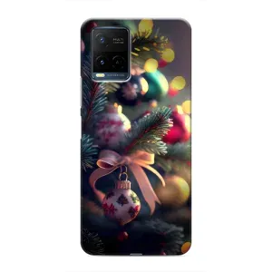 Чехлы на Новый Год Vivo Y21 / Y21s (Красивая елочка)