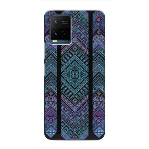 Силиконовый Чехол на Vivo Y21 / Y21s (Крутой орнамент)
