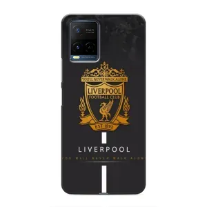 Силиконовые Чехлы принт Футбол на Vivo Y21 / Y21s (Liverpool)