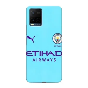 Силиконовые Чехлы принт Футбол на Vivo Y21 / Y21s (Man City)