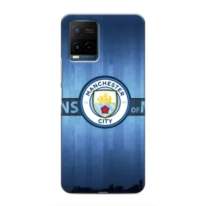 Силиконовые Чехлы принт Футбол на Vivo Y21 / Y21s (ManCity)