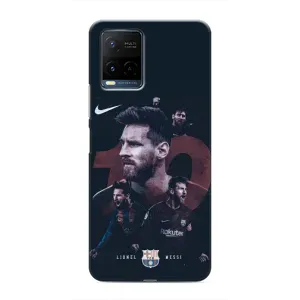 Чехлы Лео Месси Аргентина для Vivo Y21 / Y21s (Месси 10)