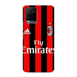 Чехлы с ТОП Футбольными клубами на Vivo Y21 / Y21s (Milan)