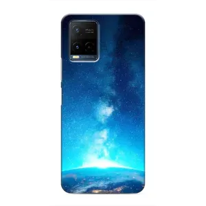 Чехлы КОСМОС для Vivo Y21 / Y21s (Млечный путь)