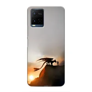 Чехол дракон Беззубик для Vivo Y21 / Y21s (Мультиик Беззубик)
