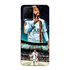 Силиконовый Чехол Vivo Y21 / Y21s (Неймар ПСЖ)