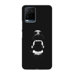 Чехол ДОБЕРМАН для Vivo Y21 / Y21s (Пасть добермана)