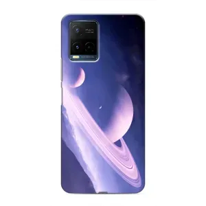 Чехлы КОСМОС для Vivo Y21 / Y21s (Планета в космосе)