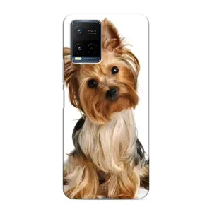 Чехол (ТПУ) Милые собачки для Vivo Y21 / Y21s (Собака Терьер)