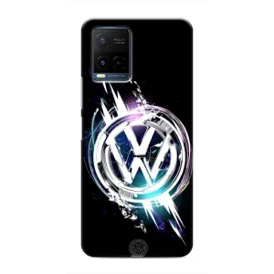 Чехол "Фольксваген" для Vivo Y21 / Y21s (Volkswagen на черном)