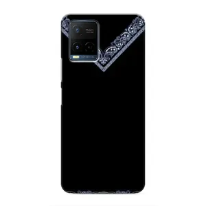 Силиконовый Чехол на Vivo Y21 / Y21s (Воротник вышиванки)