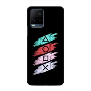 Чехол КИБЕРСПОРТ для Vivo Y21 / Y21s (Значки Sony)