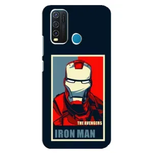 Чехол Супергерой Железный человек на ViVO Y30 (Art Iron man)